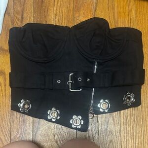 For Love & Lemons Bustier Top worn once